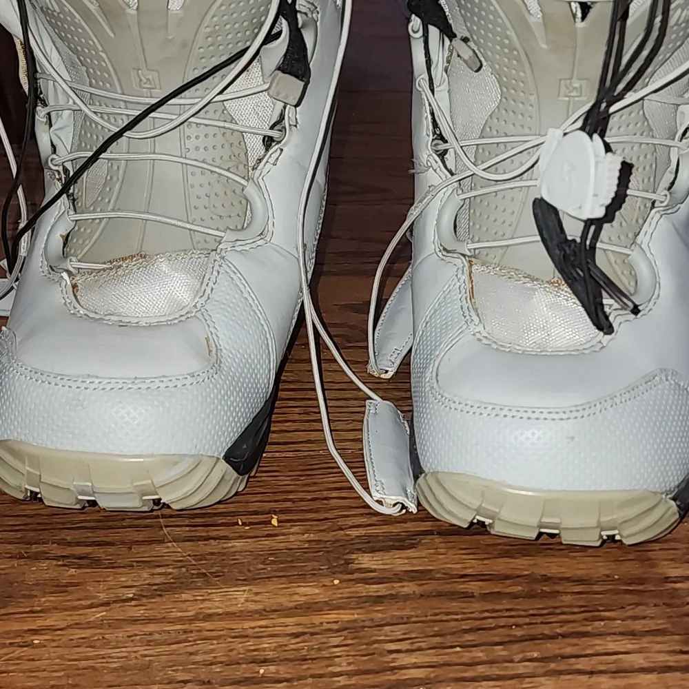 Burton Mens Driver X Snowboard Boots in Grey and Black Size 8.5